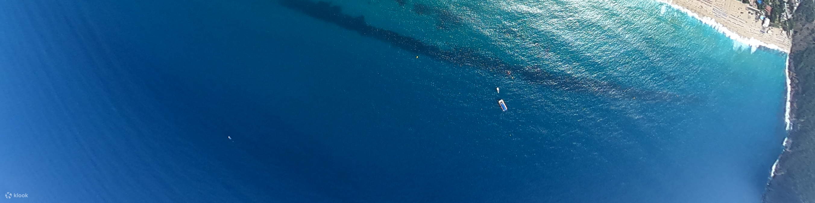 Depuis Antalya : Expérience de parapente à Alanya avec visite de la plage